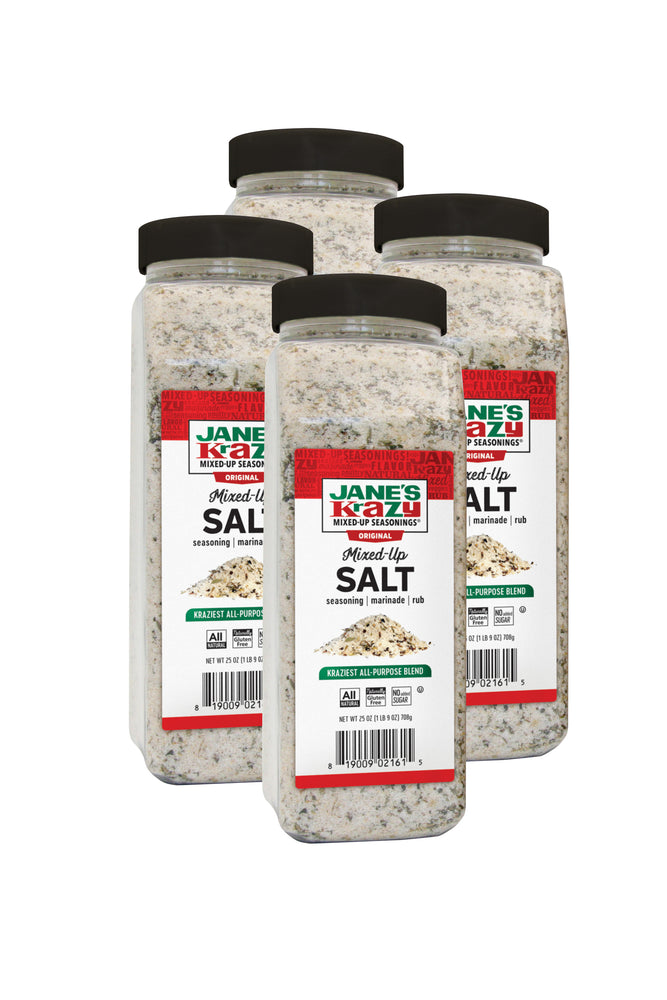 Jane's Krazy Mixed-Up Salt-Institutional (21 oz.) (Pack of 4 or 6)