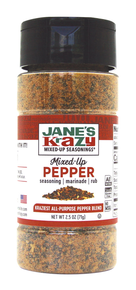 Jane's Krazy Mixed-Up Pepper - (2.5 oz.) (Pack of 4 or 12)