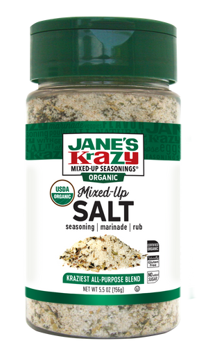 Jane’s Krazy Mixed-Up Salt Canister – Certified ORGANIC (4 oz.) (Pack of 4 or 12)