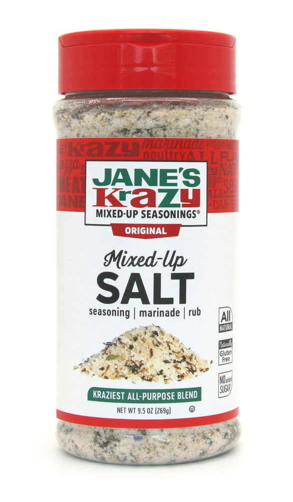 Jane's Krazy Mixed-Up Salt (4 oz or 9.5 oz) (Pack of 4 or 12)