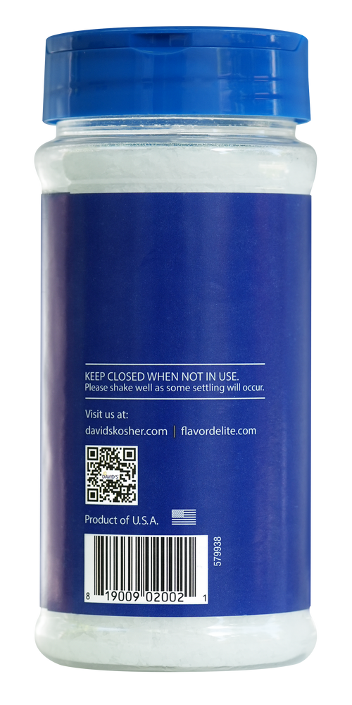 David's Kosher Salt - (16 oz.) (Pack of 4 or 12)