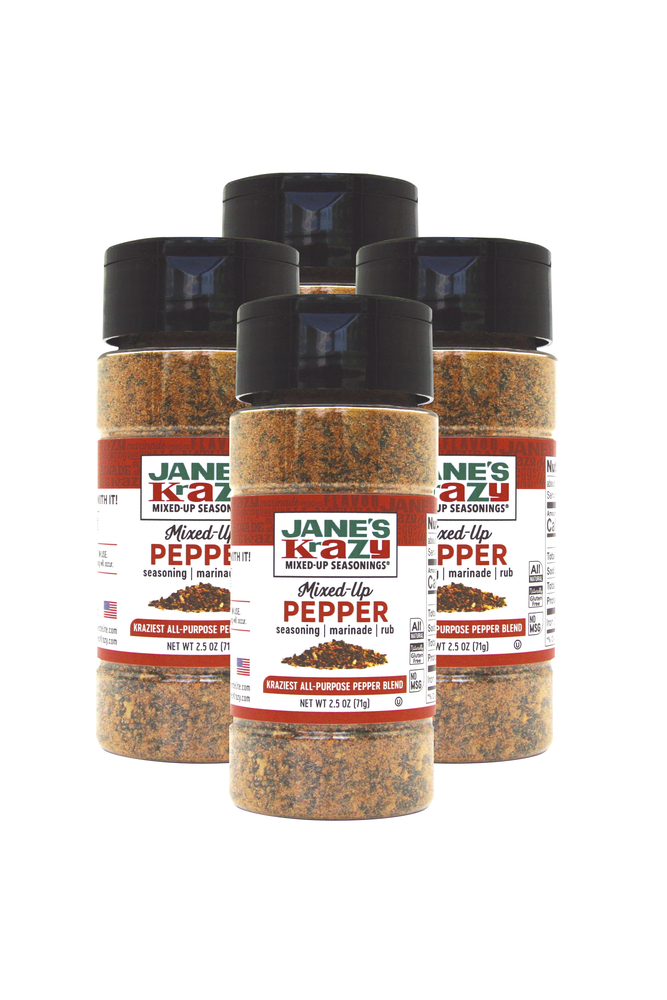 Jane's Krazy Mixed-Up Pepper - (2.5 oz.) (Pack of 4 or 12)